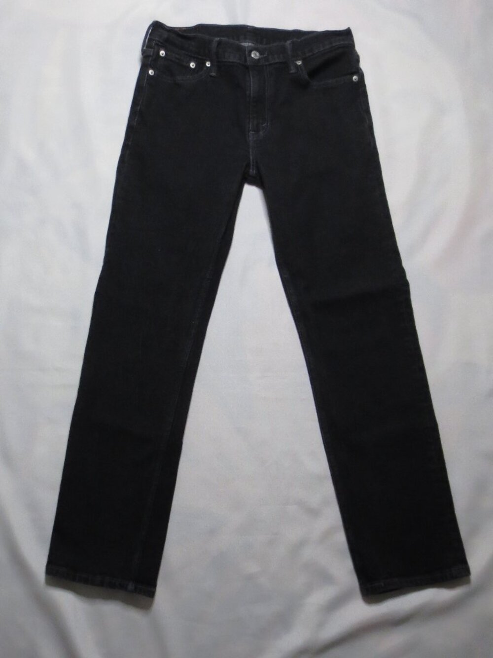 LEVI’S 513 mens SLIM STRAIGHT washed black JEANS denim WESTERN cowboy SIZE 30-31